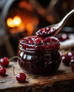 Cherry-Black Pepper Fire Jam Ingredients